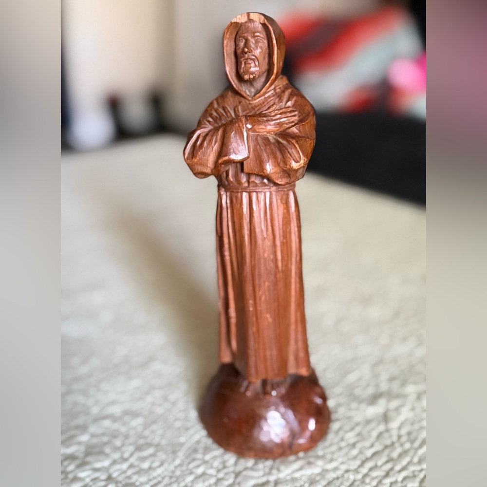 Antique Handmade Saint Francis of Assisi
